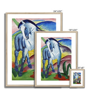 Blue Horse I Framed & Mounted Print