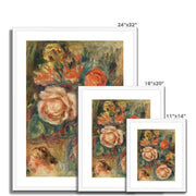 Bouquet of Roses (Bouquet de roses) Framed & Mounted Print