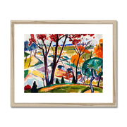 Landscape, Bridge, Huntingdon Valley Framed & Mounted Print