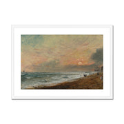 Hove Beach Framed & Mounted Print