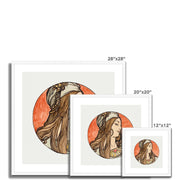 Stained Glass Window for the Facade of the Fouquet Boutique 5 Framed & Mounted Print