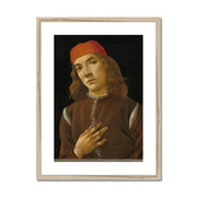 Portrait of a Youth Framed & Mounted Print