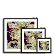 Panel Entitled “Femme à marguerite” or Woman with Daisy Framed & Mounted Print