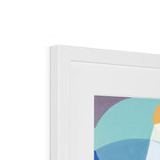 Green Squares (from series, the Mathematical Basis of the Arts) Framed & Mounted Print