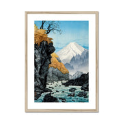 Foot of Mount Ashitaka Framed & Mounted Print
