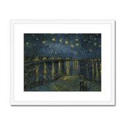 Starry Night on the Rhone Framed & Mounted Print