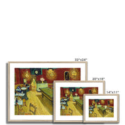 Le café de nuit (The Night Café) (1888) Framed & Mounted Print