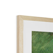 Two Girls on a Lawn Framed & Mounted Print