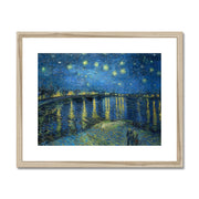 Starry Night Over the Rhone Framed & Mounted Print