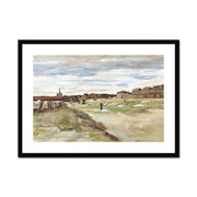 Bleaching Ground at Scheveningen Framed & Mounted Print