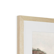 Girl Carrying a Basket Framed & Mounted Print