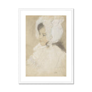 Portrait of a Child (Marie Moll) Framed & Mounted Print
