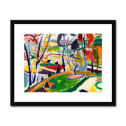 Décor Plat Framed & Mounted Print