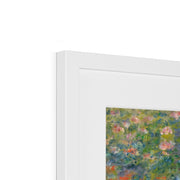 A Girl with a Watering Can Framed & Mounted Print