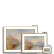 Inverary Pier, Loch Fyne: Morning Framed & Mounted Print