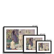 Models Framed & Mounted Print