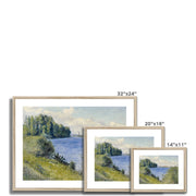 The Seine at Argenteuil Framed & Mounted Print