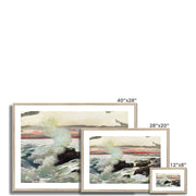 West Point, Prout's Neck Framed & Mounted Print