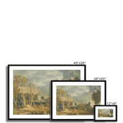 Ingleborough from Chapel-Le-Dale Framed & Mounted Print