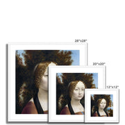 Ginevra de' Benci Framed & Mounted Print
