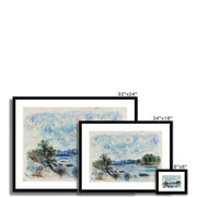 Landscape at Pont–Aven Framed & Mounted Print