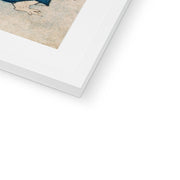 Famous Heroes of the Kabuki Stage Played by Frogs Framed & Mounted Print