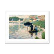 View of the Seine Framed & Mounted Print