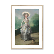 The Marquesa de Pontejos Framed & Mounted Print