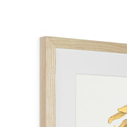 Flower Studies (Four Designs for Circular Ornaments) Framed & Mounted Print