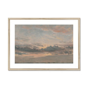 A Cloud Study, Sunset Framed & Mounted Print