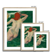 In the Waves (Dans les Vagues) Framed & Mounted Print