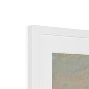 Waterloo Bridge, Gray Day Framed & Mounted Print