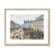 French Theater Square, Paris Framed & Mounted Print