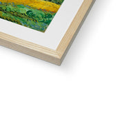 Wheat Field with Cypresses Framed & Mounted Print