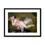 Resting Maiden Framed & Mounted Print