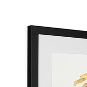 Flower Studies (Four Designs for Circular Ornaments) Framed & Mounted Print