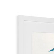 Violet litograph Framed & Mounted Print