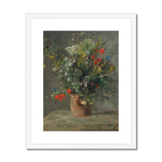 Flowers in a Vase Framed & Mounted Print