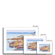 Calanque des Antibois Framed & Mounted Print
