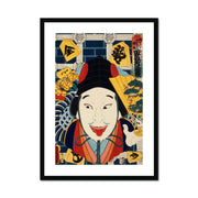 One of the portrait from the collection of portraits, Portraits of an Actor Framed & Mounted Print