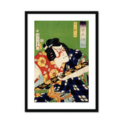 One of the portrait from the collection of portraits, Portraits of an Actor 1 Framed & Mounted Print