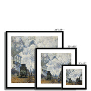 Arrival of the Normandy Train Framed & Mounted Print