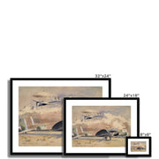 Whitley Bombers Sunning Framed & Mounted Print