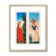 The four seasons Framed & Mounted Print