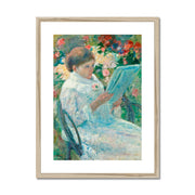 On a Balcony Framed & Mounted Print