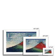 Fine Wind, Clear Morning Framed & Mounted Print