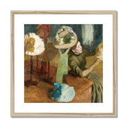 The Millinery Shop Framed & Mounted Print