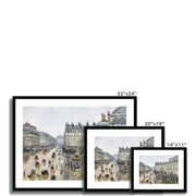 French Theater Square, Paris Framed & Mounted Print