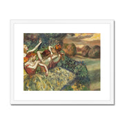 Four Dancers Framed & Mounted Print