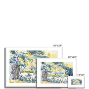 Garden of the Painter at Saint Clair Framed & Mounted Print
